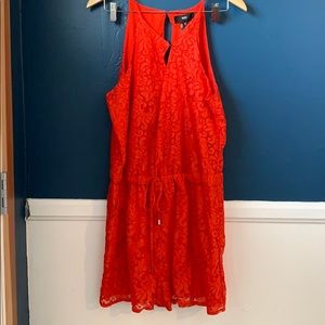 NWT Spring laced romper 🧡